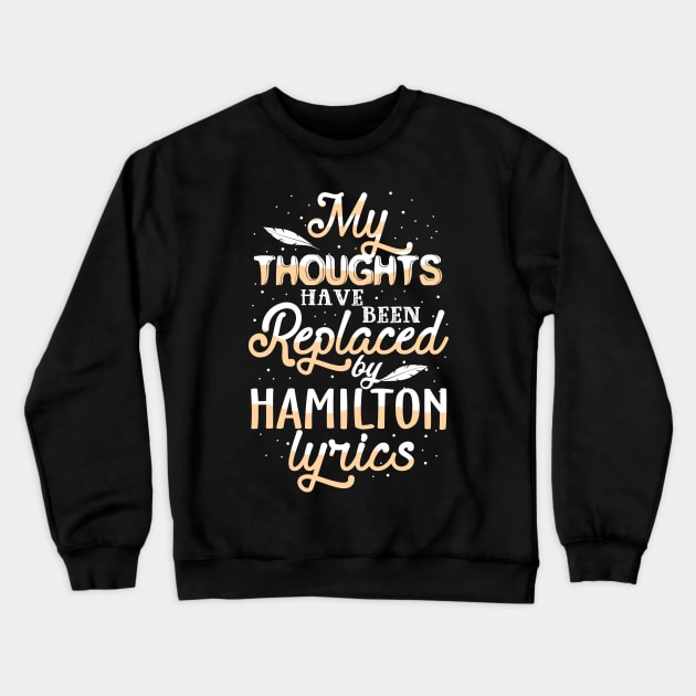 My thoughts Crewneck Sweatshirt by KsuAnn